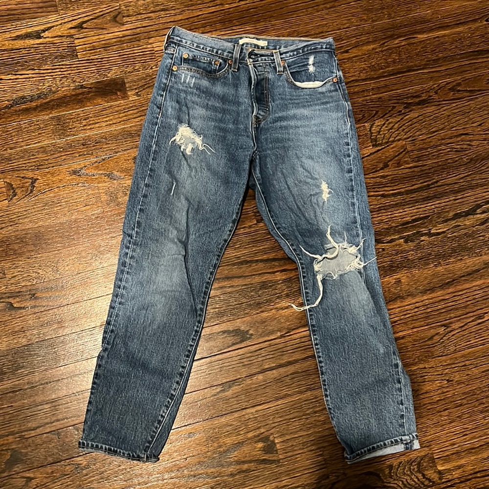 Levi’s Wedgie Straight Crop